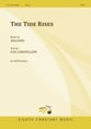 The Tide Rises SATB choral sheet music cover